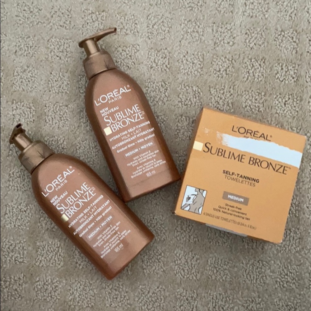 L’Oréal sublime bronze set